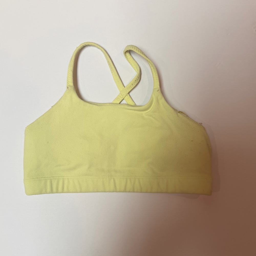 Athleta Girl Lime Green Sports Bra